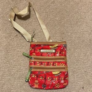Lily Bloom holiday crossbody purse